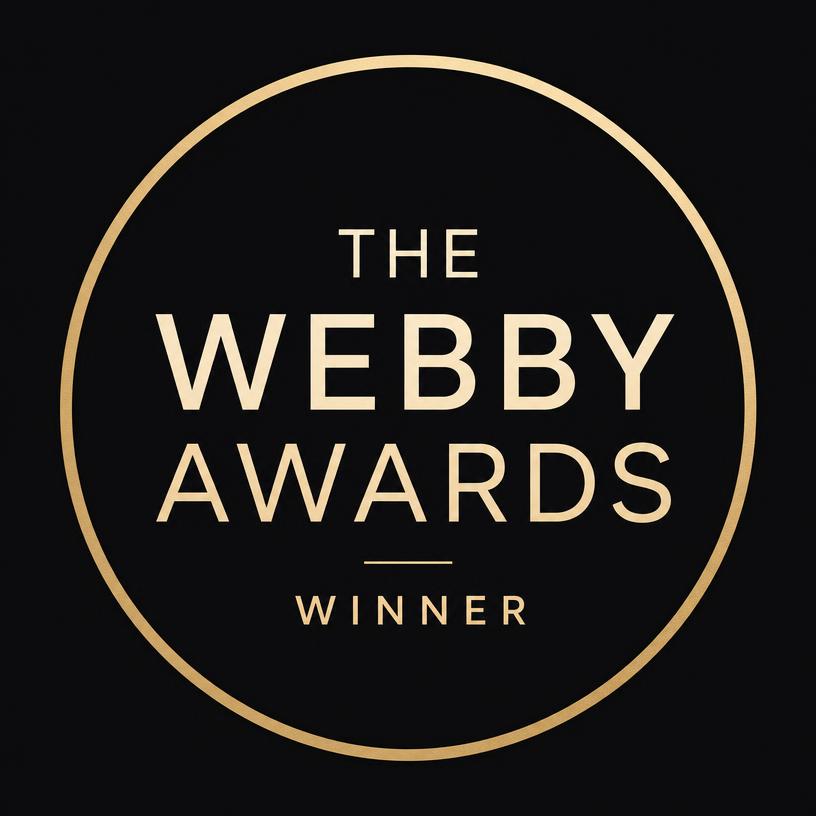 Webby People's Voice Award badge