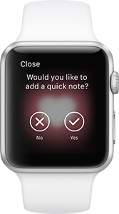 Realifex for Apple Watch - Quick Note