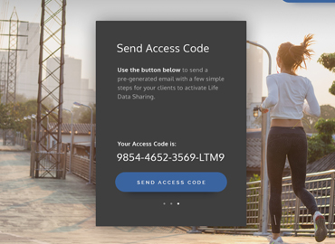 1. Get your unique Access Code